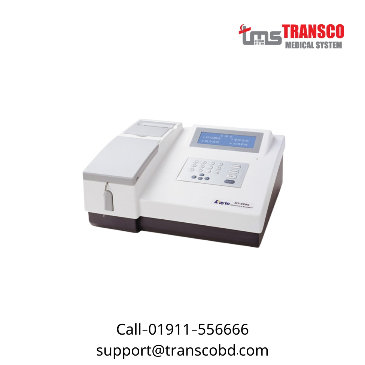 Semi Auto Clinical Biochemistry Analyzer